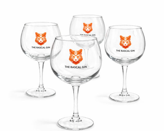 The Rascal Gin Coppa Glas (Set van 4 st.)