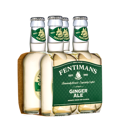Fentimans Ginger Ale – 4 pack 20cl
